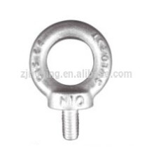 Drop forged galvanizedc15 DIN580 eye bolt